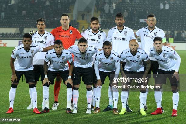 Guimaraes initial team during the match between Vitoria Guimaraes and Atiker Konyaspor match for UEFA Europa League at Estadio da Dom Afonso...