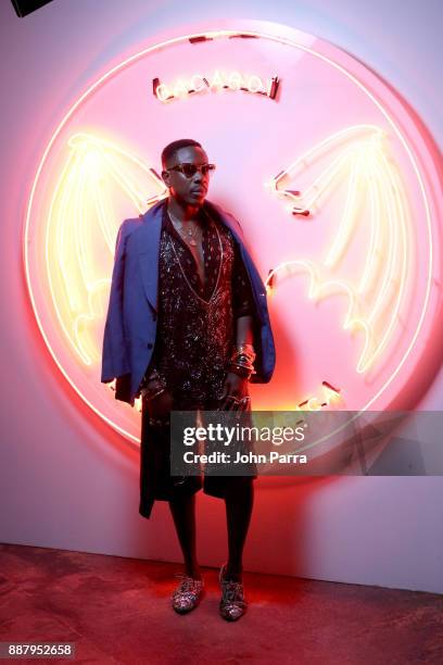 Jason Campbell attends the VIP Preview of BACARDI, Swizz Beatz And The Dean Collection Bring NO COMMISSION Back To Miami To Celebrate 'Island Might"...