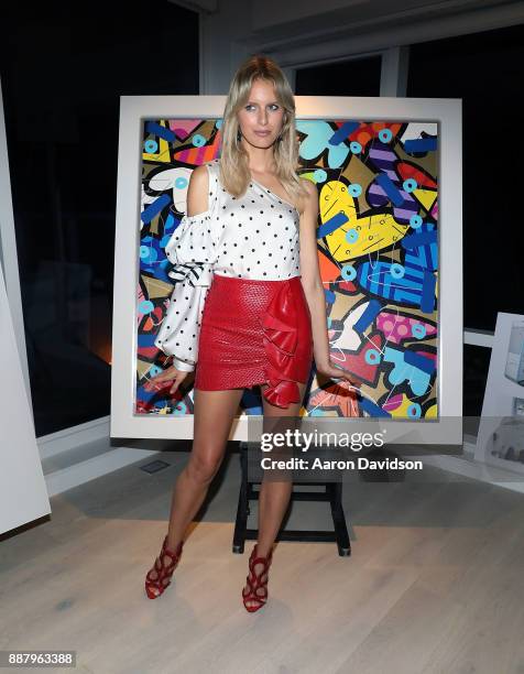 Karolina Kurkova attends Art Basel Miami Beach 2017 - Alexa Magazine Party at 1 Hotel & Homes South Beach on December 7, 2017 in Miami Beach, Florida.