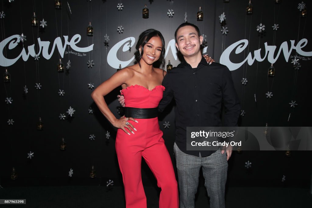 Actress & Model Karrueche Tran poses with her brother Raymond Adamson