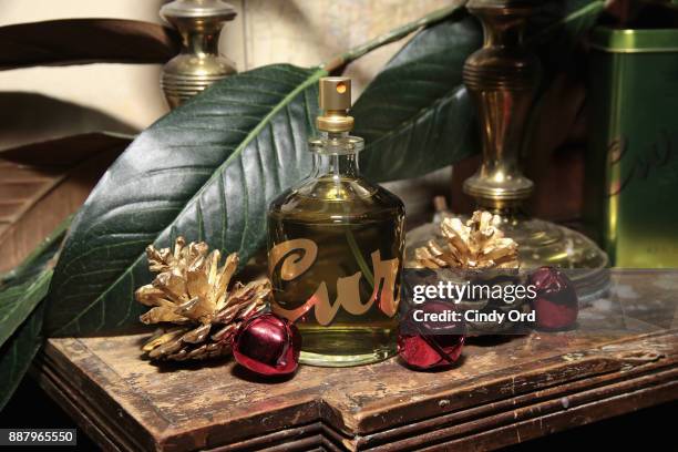 Fragrance on display during the Curve Fragrances Holiday Party hosted by actress & model Karrueche Tran at Arlo NoMad on December 7, 2017 in New York...