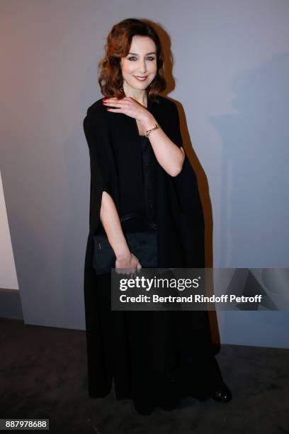 Actress Elsa Zylverstein attends the Annual Charity Dinner hosted by the AEM Association Children of the World for Rwanda at Pavillon Ledoyen on...