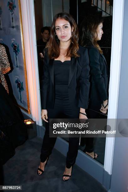 Actress Hiba Abouk attends the Annual Charity Dinner hosted by the AEM Association Children of the World for Rwanda at Pavillon Ledoyen on December...