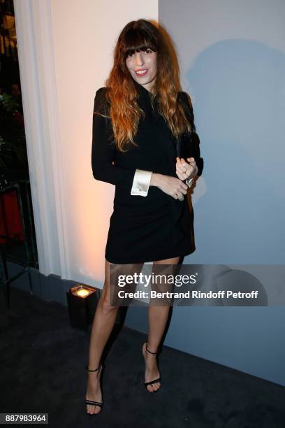 Lou Doillon attends the Annual Charity Dinner hosted by the AEM Association Children of the World for Rwanda at Pavillon Ledoyen on December 7, 2017...