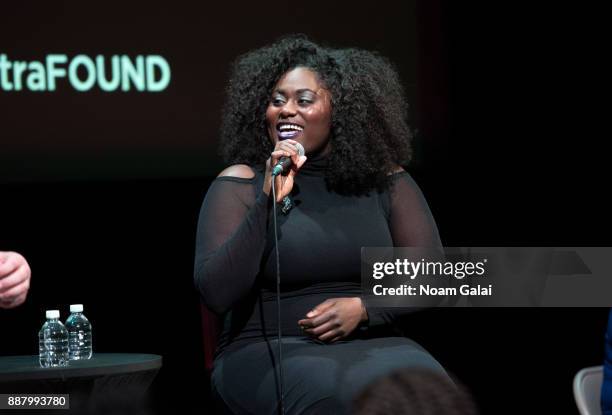 Actress Danielle Brooks attends the SAG-AFTRA Foundation Conversations: "Orange Is the New Black" at The Robin Williams Center on December 7, 2017 in...