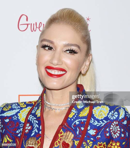 Gwen Stefani attends Domino x Fred Segal and CB2 Pop Up held at Fred Segal on December 7, 2017 in Los Angeles, California.