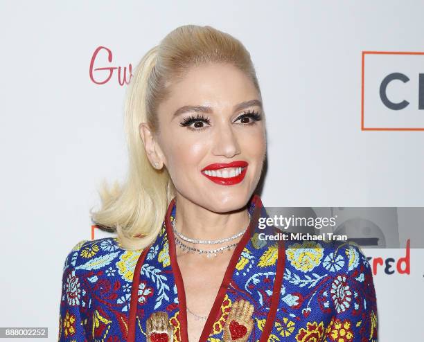 Gwen Stefani attends Domino x Fred Segal and CB2 Pop Up held at Fred Segal on December 7, 2017 in Los Angeles, California.