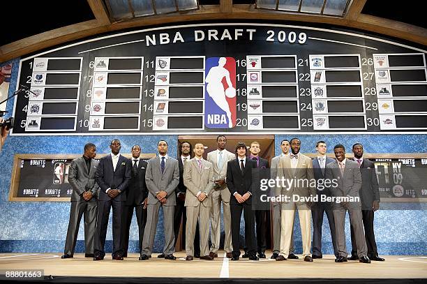 Draft: Terrence Williams, Jrue Holiday, DeMar DeRozan, Gerald Henderson, Jordan Hill, Stephen Curry, Hasheem Thabeet, Ricky Rubio, Blake Griffin,...