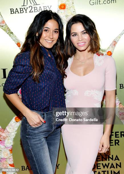 Emmanuelle Chriqui and Jenna Dewan Tatum at Gilt.com, Jennifer Meyer & Jenna Dewan Tatum's Exclusive Jewelry Collection Launch Benefitting Baby2Baby...