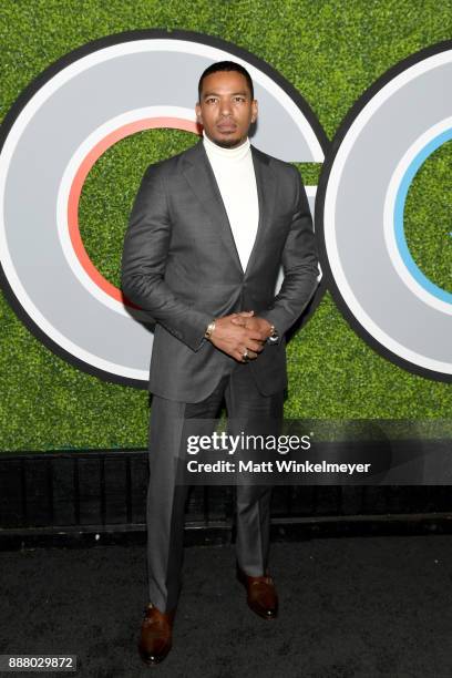 Laz Alonso attends the 2017 GQ Men of the Year party at Chateau Marmont on December 7, 2017 in Los Angeles, California.