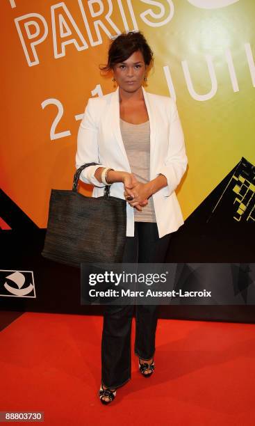 Lola Dewaere attends the presentation of ''Banc Publics'' during the Festival Paris Cinema Cinema Gaumont Capucine on July 2, 2009 in Paris, France.