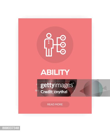 Simple Ability Ability High-Res Vector Graphic - Getty Images
