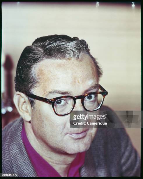 Portrait of the comedian and television host Steve Allen, ca.1960s.