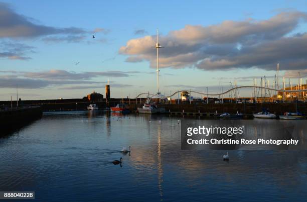 sunday afternoon - copeland cumbria stock pictures, royalty-free photos & images