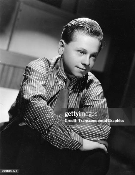 Portrait Of A Young Mickey Rooney Portrait Of A Young Mickey Rooney