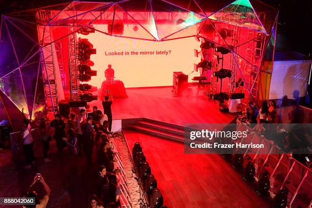 Virgil Abloh celebrates Miami Art Week at the American Express Platinum House at The Miami Beach EDITION on December 7, 2017 in Miami Beach, Florida.