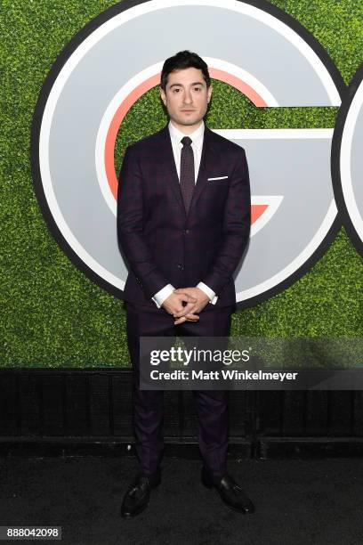 Jason Fuchs attends the 2017 GQ Men of the Year party at Chateau Marmont on December 7, 2017 in Los Angeles, California.