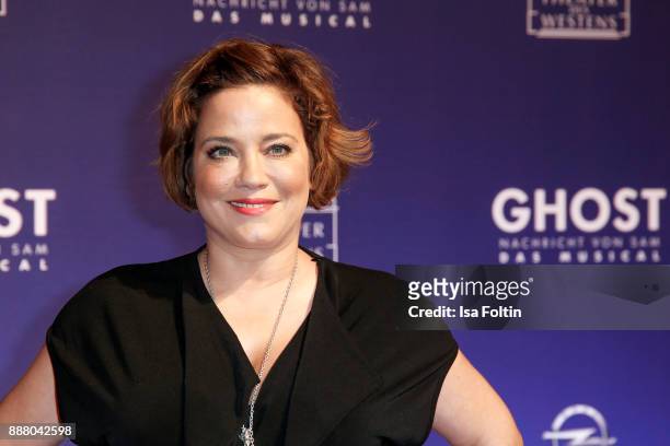 German actress Muriel Baumeister during the premiere of 'Ghost - Das Musical' at Stage Theater on December 7, 2017 in Berlin, Germany.