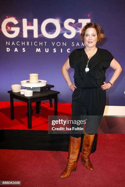 German actress Muriel Baumeister during the premiere of 'Ghost - Das Musical' at Stage Theater on December 7, 2017 in Berlin, Germany.