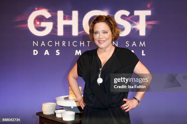 German actress Muriel Baumeister during the premiere of 'Ghost - Das Musical' at Stage Theater on December 7, 2017 in Berlin, Germany.