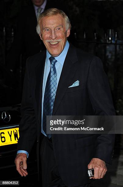 Bruce Forsyth arrives at Sir David Frost's Summer Party on July 2, 2009 in London, England.