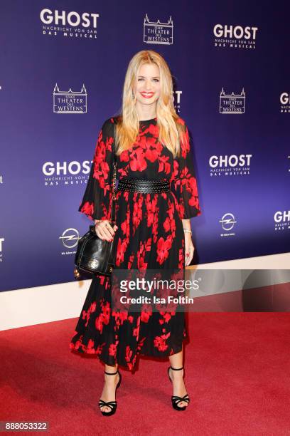German actress Susan Sideropoulos during the premiere of 'Ghost - Das Musical' at Stage Theater on December 7, 2017 in Berlin, Germany.