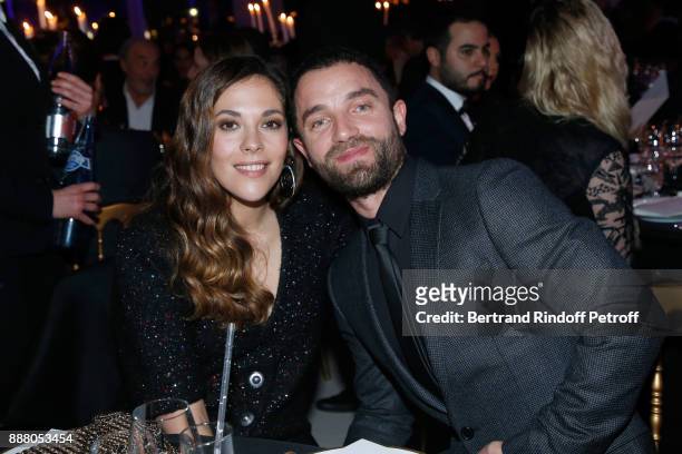 Actresses Alysson Paradis and her companion Guillaume Gouix attend the Annual Charity Dinner hosted by the AEM Association Children of the World for...