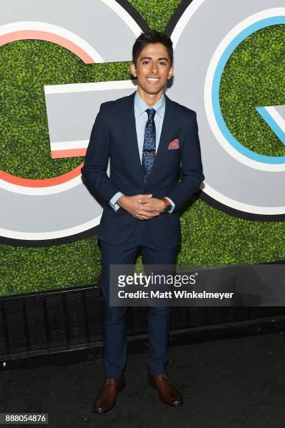 Karan Brar attends the 2017 GQ Men of the Year party at Chateau Marmont on December 7, 2017 in Los Angeles, California.