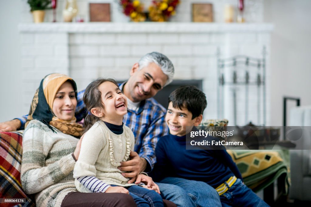 Family Having Fun