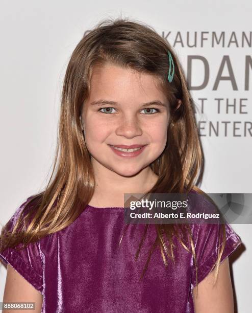 Actress Raegan Revord attends the premiere of The New "George Balanchine's The Nutcracker" at The Dorothy Chandler Pavillion at the Music Center on...