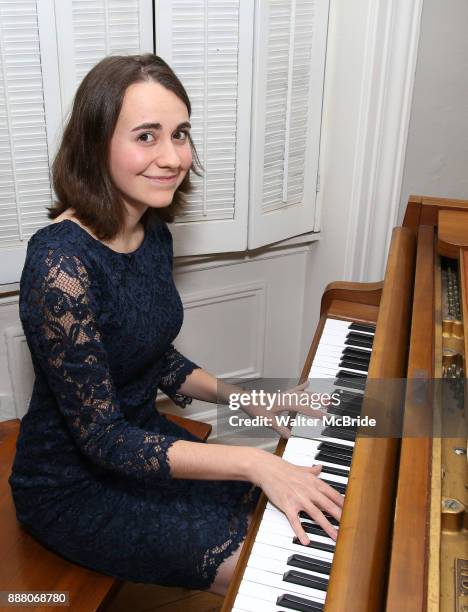 Madeline Smith during the Dramatists Guild Foundation Salon with Playwright Itamar Moses at the Cryer Residence on December 7, 2017 in New York City.