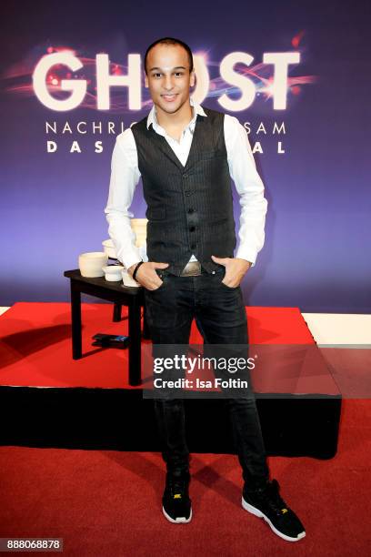 German singer Prince Damien during the premiere of 'Ghost - Das Musical' at Stage Theater on December 7, 2017 in Berlin, Germany.
