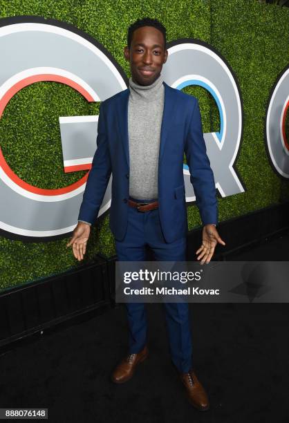 Jeremy Tardy attends the 2017 GQ Men of the Year party at Chateau Marmont on December 7, 2017 in Los Angeles, California.