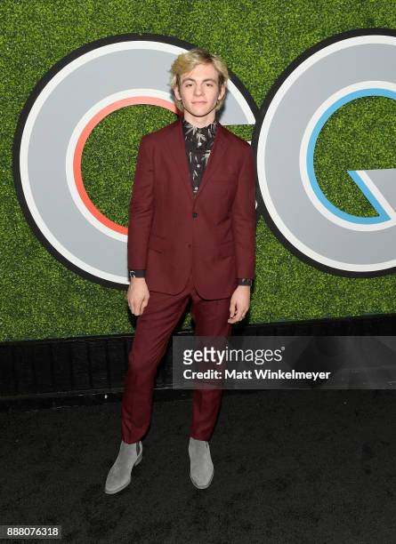 Ross Lynch of R5 attends the 2017 GQ Men of the Year party at Chateau Marmont on December 7, 2017 in Los Angeles, California.
