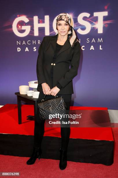 German actress Anouschka Renzi during the premiere of 'Ghost - Das Musical' at Stage Theater on December 7, 2017 in Berlin, Germany.