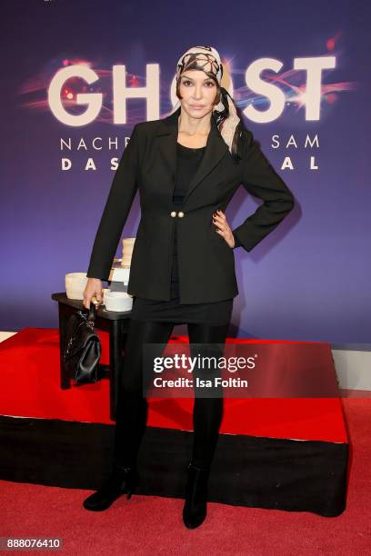 German actress Anouschka Renzi during the premiere of 'Ghost - Das Musical' at Stage Theater on December 7, 2017 in Berlin, Germany.