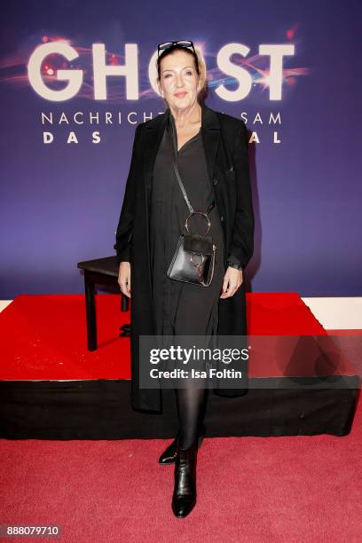 German actress Katy Karrenbauer during the premiere of 'Ghost - Das Musical' at Stage Theater on December 7, 2017 in Berlin, Germany.