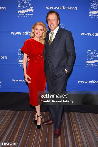 Susan Yeagley and Kevin Nealon attend the Children's Defense Fund-California's 27th Annual Beat The Odds Awards at the Beverly Wilshire Four Seasons...
