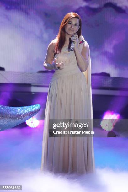 Andrea Berg during the charity christmas gala 'Die schoensten Weinachtshits' on December 7, 2017 in Munich, Germany.