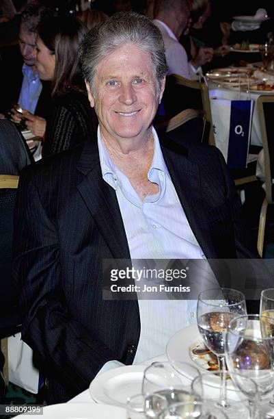 Singer Brian Wilson from the Beach Boys attends the O2 Silver Clef Awards 2009 at the London Hilton on July 3, 2009 in London, England.