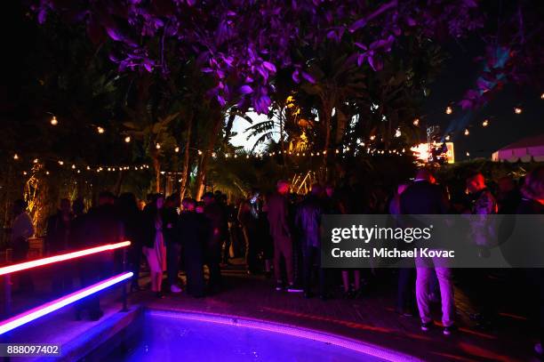 Guests attend the 2017 GQ Men of the Year Party at Chateau Marmont on December 7, 2017 in Los Angeles, California.