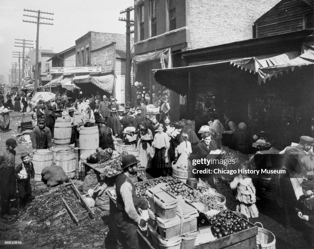 View Of Maxwell Street Market