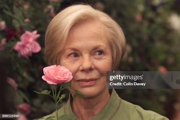 Katharine, Duchess of Kent at the Chelsea Flower Show, London, 22nd May 2000.