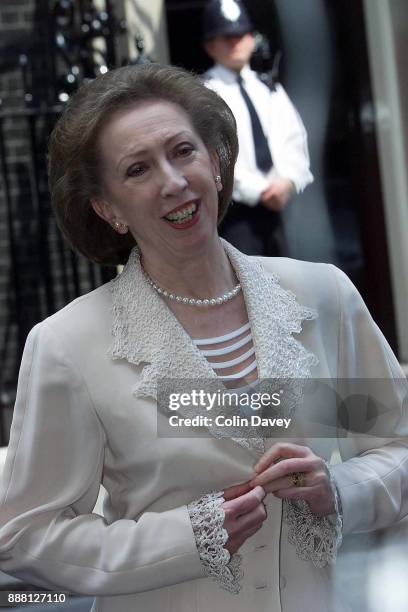 Leader of The House Of Commons Margaret Beckett, Downing Street, London, 18th July 2000.