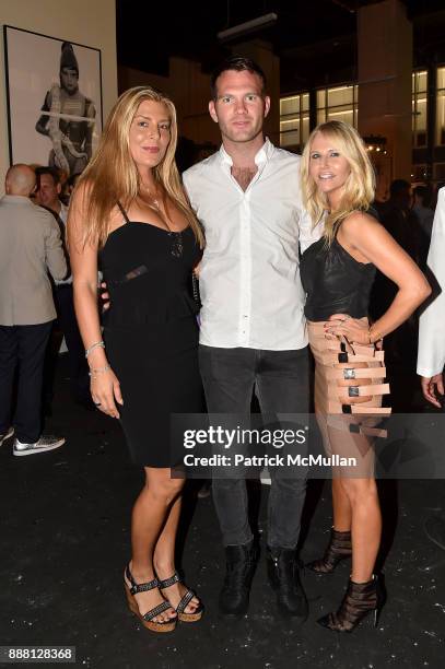 Claudine De Niro and Cory Paul Martin and Libi Gerson attend the Unveiling of White Square by Richard Meier & Partners at Citigroup Center on...