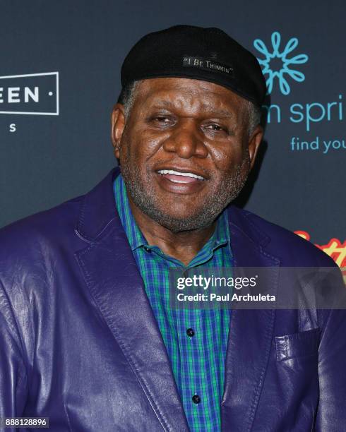 Comedian George Wallace attends the premiere of "Just Getting Started" at The ArcLight Hollywood on December 7, 2017 in Hollywood, California.