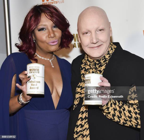 Traci Braxton and James St. James attends the 13th Annual WOWie Awards presented by World of Wonder Productions at The WOW Presents Space on December...