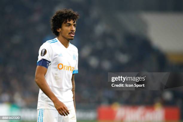 Luiz Gustavo of Marseille during the Uefa Europa League match between Olympique de Marseille and Red Bull Salzburg at Stade Velodrome on December 7,...