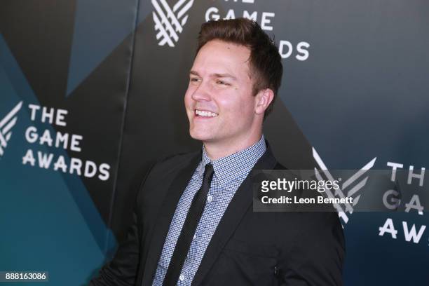 Actor Scott Porter attends The Game Awards 2017 - Arrivals at Microsoft Theater on December 7, 2017 in Los Angeles, California.