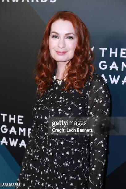 Actress Felicia Day attends The Game Awards 2017 - Arrivals at Microsoft Theater on December 7, 2017 in Los Angeles, California.